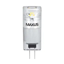 Лампа світлодіодна Maxus G4 1W 5000K 12V (1-LED-340-T) - мініатюра 2