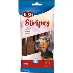 Ласощі для собак Trixie Stripes Полоски з яловичиною 100 г