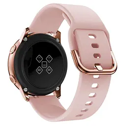 Ремінець BeWatch New 20мм для Samsung Galaxy Watch 42мм \ Active Рожевий (1012311) - мініатюра 3