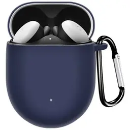 Чохол-накладка DK Silicone Candy Friendly з карабіном для Google Pixel Buds A (011407) (dark blue)