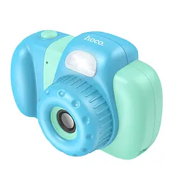 Дитяча фотокамера Hoco DV201 Dual lens Blue - мініатюра 2