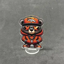 Акрилова колекційна фігурка Chibi Ведмедик Denver Broncos 10 cм