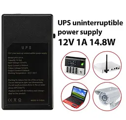 UPS ДБЖ безперебійне живлення для роутера/термінала ONU Voltronic UPS120 12V 1A - мініатюра 2