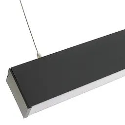 Система лінійна LED Brille 33-122 FLF-80 25W NW BK 1.2 м підвісна - мініатюра 3