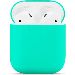 Чохол для навушників New Silicone Case для AirPods 2 Mint Green [38891]