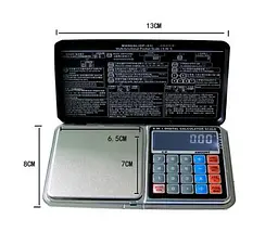 Ювелірні ваги DP-01 1000г /0.1 г (з вбудованим калькулятором) - мініатюра 4