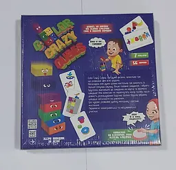 Розвиваюча настільна гра "Color Crazy Cubes" CCC-02-01U Danko Toys (4823102809540) - мініатюра 2