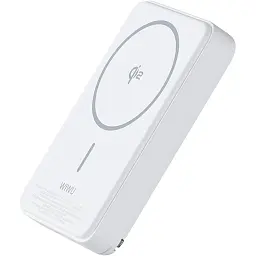 Зовнішній акумулятор Wiwu Magnetic Wi-P031 10000mAh White [125058] - мініатюра 4
