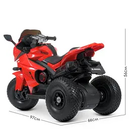 Дитячий електромобіль Bambi Мотоцикл M 4840ALR-3 до 30 кг - мініатюра 3