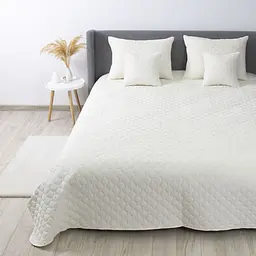 Покривало ТЕП Velour 240х260 см молочне (4-00518_22469) - мініатюра 4