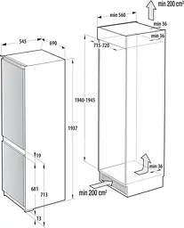 Холодильник Hisense RB3B370SAWD1 (7283450) - мініатюра 8