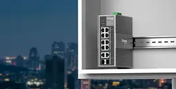 Промисловий комутатор IES210GPP 8xGE (PoE), 120W, 2xGE/SFP, WebSmart TP-Link teh0018290 - мініатюра 5