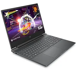 Ноутбук HP 15.6 Victus 15-fa2116ua FHD IPS AG/Intel i5-14450HX/24GB/512SSD/RTX 3050 6GB/DOS/Gray (D3XT6EA) - мініатюра 3