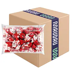 Уценка. Конфеты Roshen Монблан с измельченным миндалем и кокосовым кремом 1 кг
