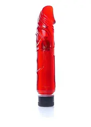 Реалістичний вібратор B - Series EasyLove Boss Series Juicy Jelly 22 см червоний - мініатюра 2