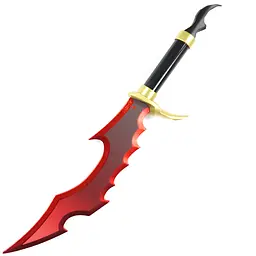 Кинжал для косплей Сон Джин Ву Підняття рівня поодинці Jin Woo Sung Dagger Solo Leveling 60 см ДЕКОРАТИВНИЙ