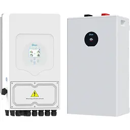 Система зберігання енергії Deye SUN-3.6K-SG05LP1-EU-AM2-P 3.6kW + АКБ SE-F16-С 16kWh (51.2V/314Ah/16076Wh) [176531]
