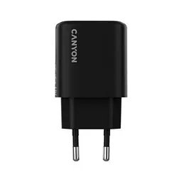 Зарядний пристрій Canyon OnCharge 250 25 Вт 1xPD EU чорний (CNE-CHA250-11) - мініатюра 2