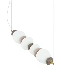 Підвісний світильник, люстра Nowodvorski 11700 Ceramic Horizontal LED 1x22W 3000K 1750Lm IP20 білий - мініатюра 5