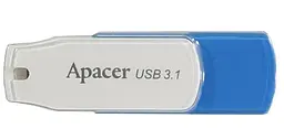 Флеш-накопичувач Apacer USB 3.1 AH357 64GB Blue (AP64GAH357U-1) - мініатюра 2