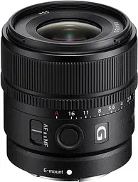 Об'єктив Sony 15mm, f/1.4 G для NEX (SEL15F14G.SYX)