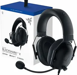 Навушники Razer гарнітура повнорозмірна ігрова Blackshark V2 X for PS5 (RZ04-03241000-R3G1) чорна - мініатюра 5