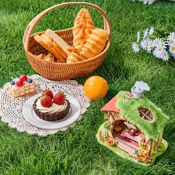 Конструктор Robotime Rolife дерев'яний 3D Пухнастий гай (DG184) - мініатюра 4