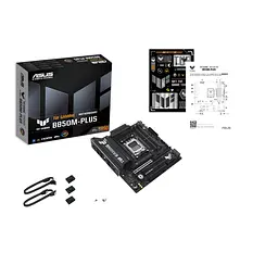 Материнcька плата TUF GAMING B850M-PLUS sAM5 B850 4xDDR5 M.2 HDMI DP mATX Asus teh0018992 - мініатюра 3