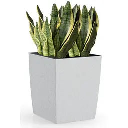 Вазон Plastkon Eliot Stone 30x30 см білий - мініатюра 3