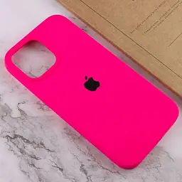 Чохол Silicone Case для Apple iPhone 15 Plus Barbie Pink AA [92807] - мініатюра 4