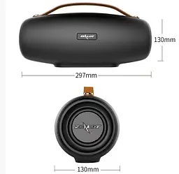 Бездротова Bluetooth колонка Zealot S27 Чорний - мініатюра 8