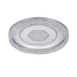 Люстра стельова LED Levistella 7875157A WH, 80W, 3 режими світла, білий, сучасний стиль для вітальні