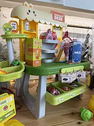Ігровий набір Super Market 2-в-1: тележка для покупок + касовий апарат (зелений) - мініатюра 8