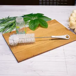 Йоршик щітка для миття пляшок та пляшок з пластиковою ручкою 30.5 см, Kitchen Master Сірий 85840 - мініатюра 3