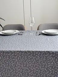 Скатертина столова Ecotton 170х200 см водовідштовхувальна сірий (V 11/ Grey) (25035)