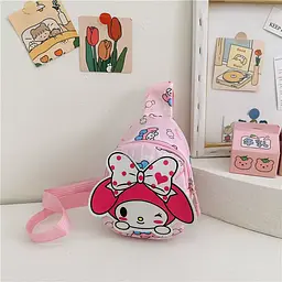 Сумочка-бананка Kuromi та її друзі, 1 відділення, регульований ремінець, C68986 (В асортименті) - мініатюра 6