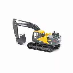 Автомодель Екскаватор Volvo EC220E Bburago 18-32086 серії Construction - мініатюра 4