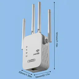 Ретранслятор-маршрутизатор XON ReLink X1200R4 1200Мбіт/с 5/2.4 ГГц Білий (CNRWSW021412W 4197) - мініатюра 5