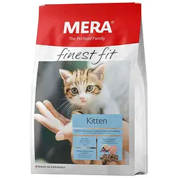 Сухий корм для котят, вагітних та кормючих кишок з птицею та молозивом MERA Finest Fit Kitten 400 г