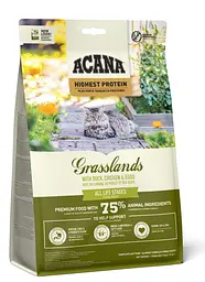 Сухий корм Acana Grasslands Cat для котів та кошенят всіх порід 340 г (a64234)