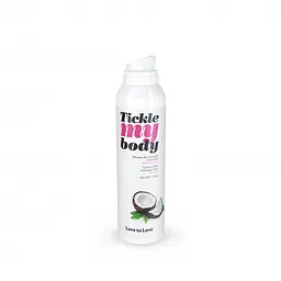 Масажна піна Love To Love Tickle My Body Coconut, що зволожує, 150 мл - мініатюра 3