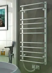 Електрична рушникосушка Heizung 1160x550 ліва з терморегулятором - мініатюра 3