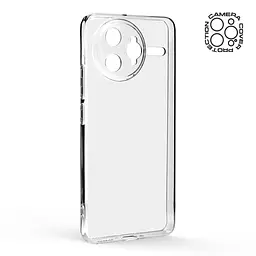 Прозрачный чехол для Xiaomi Poco F7 Ultra с защитой камеры, тонкий, силиконовый, бесцветный, ударопрочный, противоударный бампер с закрытой камерой, ArmorStandart (ARM85215) - мініатюра 2
