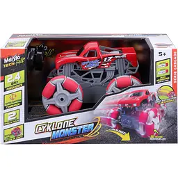 Машинка іграшкова на радіокеруванні Maisto Tech Cyklone Monster червона (82521 red) - мініатюра 4