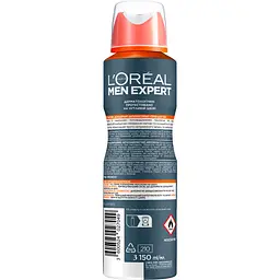 Дезодорант-антиперспірант для тіла L'Oreal Paris Men Expert Magnesium Defence 48H Deodorant 150 мл - мініатюра 2