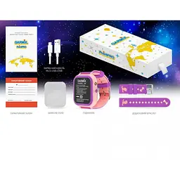 Дитячий розумний годинник GARMIX PointPRO-200 Pink (GMXPP200-P) - мініатюра 4