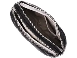 Жіноча сумка прошита ромбами з натуральної шкіри Vintage 23×14×7 см sum0027520 - мініатюра 6