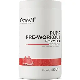 Передтренік OstroVit PUMP Pre-Workout Formula Watermelon 500 г