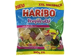 Желейні цукерки Haribo Tropifrutti XXL 340 г (4001686011263)