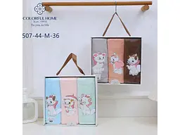 Набір рушників COLORFULHOME 35x75 3шт/уп арт.507-44